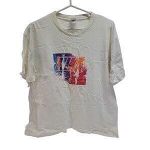 Vintage‎ 90s Nike Air Distressed T-shirt Size L Rare USA